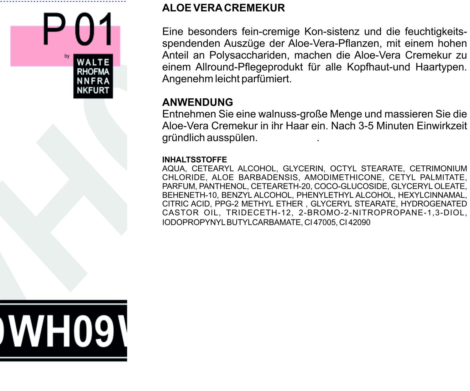 PFLEGE WH09