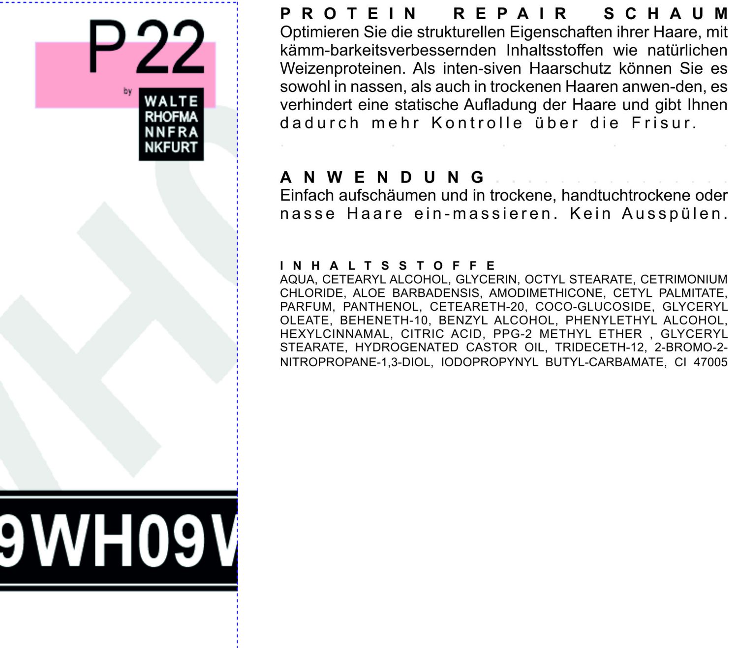 PFLEGE WH09
