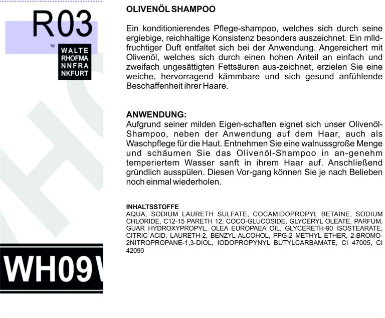 REINIGUNG WH09