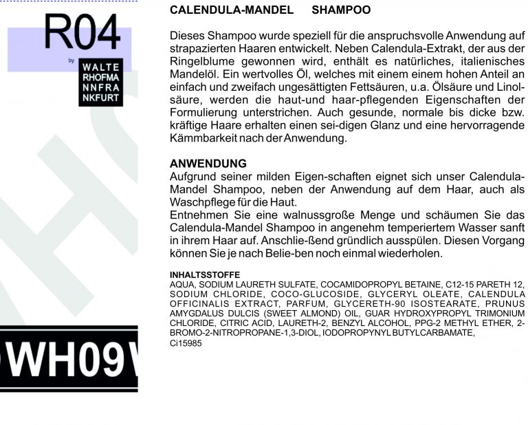 REINIGUNG WH09